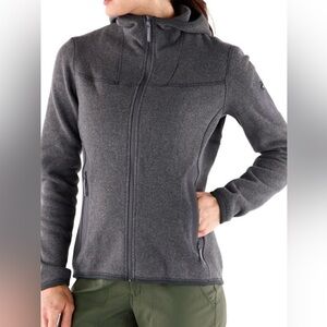 Arc'teryx Charcoal Gray Sleeve Zip Fleece